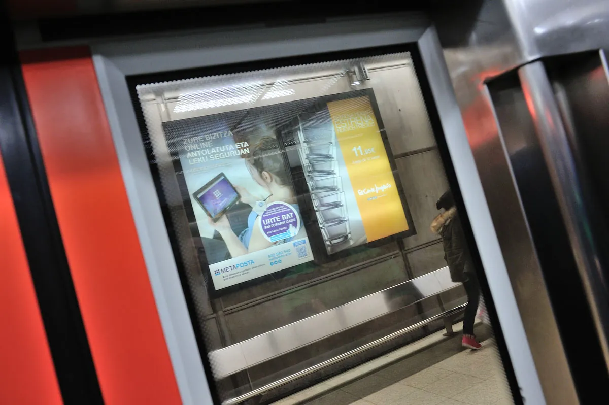 Publicidad Metro Bilbao